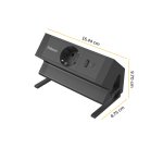 Regleta Sobremesa 1 Toma + USB A/C Fellowes