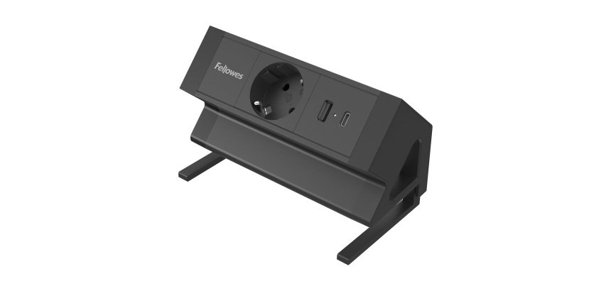 Regleta Sobremesa 1 Toma + USB A/C Fellowes