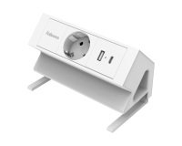 Regleta Sobremesa 1 Toma + USB A/C Fellowes