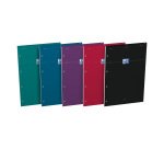 Bloc de bureau Smart Oxford 21 x 31,5 cm agrafé- grands carreaux - 80 feuilles perforées