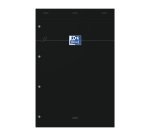 Bloc de bureau Smart Oxford 21 x 31,5 cm agrafé- grands carreaux - 80 feuilles perforées