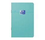 Notitieboek Smart Oxford 9 x 14 cm met nietjes, willekeurige assorti gelinieerd 6 mm 60 pagina's