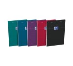 Bloc de bureau Smart Oxford 14,8 x 21 cm agrafé - 5 x 5 - 80 feuilles 80g/m²