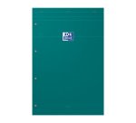 Bloc de bureau Smart Oxford 21 x 31,5 cm agrafé - quadrillé 5 x 5 - 80 feuilles