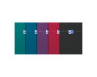 Bloc de bureau Smart Oxford 14,8 x 21 cm agrafé - 5 x 5 - 80 feuilles g