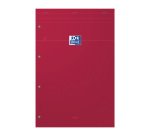 Bloc de bureau Smart Oxford 21 x 31,5 cm agrafé - quadrillé 5 x 5 - 80 feuilles