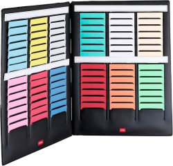 Mini planning with T index card 2 - black 2 fold - Nobo