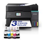 Epson ECOTANK ET-4950 Imprimante multifonction à réservoir d'encre 4 en 1 - Wifi - A4 couleur