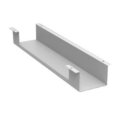 Marsupio passa cavi in metallo grigio alluminio