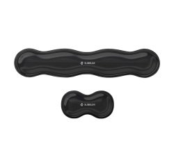 Pack reposamuñecas teclado + ratón Ergo Crystal Flex Subblim