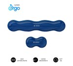 Pack reposamuñecas teclado + ratón Ergo Crystal Flex Subblim