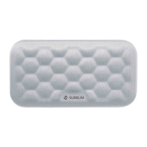 Reposamuñecas para ratón Ergo Airpadding Subblim plata