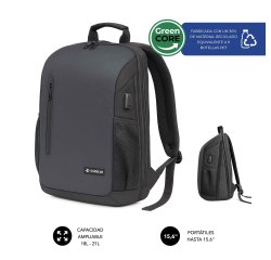 Mochila expandible 30% PET reciclado Nomad Xpand 15,6” Subblim