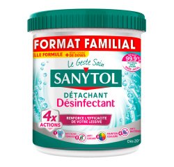 Stain disinfectant powder textile Sanytol Professional - 22 doses - 1.35 kg pot