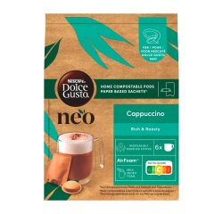 Capsules and coffee pods of NESCAFÉ Dolce Gusto NEO Cappuccino - 6 capsules + 6 pods for 6 cups of coffee