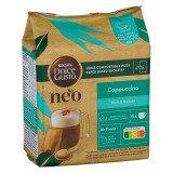 Capsules et sachets de café NESCAFÉ Dolce Gusto NEO Cappuccino - compatibles uniquement avec les machines DOLCE GUSTO NEO - Boite de 6 capsules + 6 sachets pour 6 tasses de café