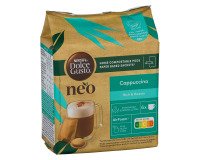 Capsules et sachets de café NESCAFÉ Dolce Gusto NEO Cappuccino - 6 capsules + 6 sachets pour 6 tasses de café