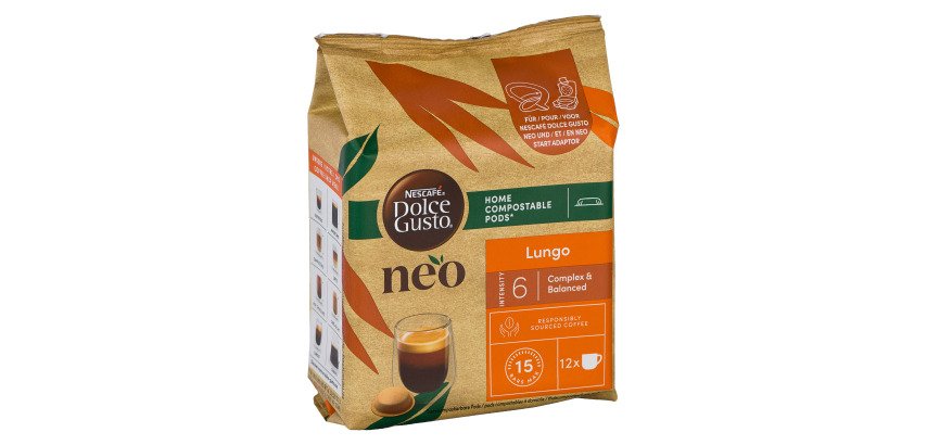 Kaffee-Kapseln NESCAFÉ Dolce Gusto NEO Lungo - Box mit 12 Kapseln für 12 Tassen Kaffee