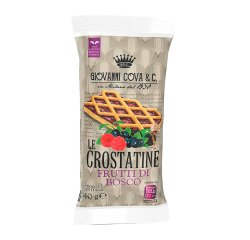 Crostatina gusto frutti di bosco - 45 gr - Cova - conf. 30 pezzi