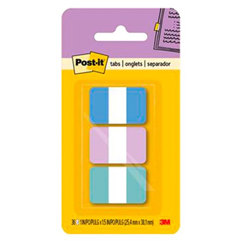 Index Marcadores Strong 686-3 COAST 25,4 x 38,1 mm Post-it®