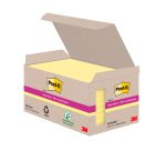 Foglietti riciclati Giallo Canary con adesivo Super Sticky in confezione da 8