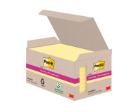 En_cf 8 post-it riciclati gialli 127x76mm super s