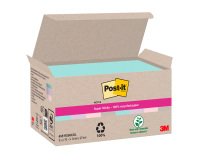 En_cf 8 post-it riciclati assortiti 127x76mm supe