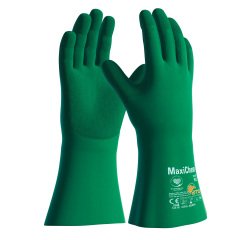 Guanti antitaglio A ATG MaxiChem® with TRItech™ 76-830 in NBR, 1 paio