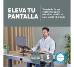 Soporte para portátil Alumia™ con peana Fellowes 96% reciclado