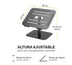 Soporte para portátil Alumia™ con peana Fellowes 96% reciclado