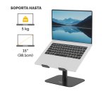 Soporte para portátil Alumia™ con peana Fellowes 96% reciclado