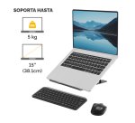 Soporte para portátil Alumia™ plegable Fellowes 93% reciclado