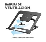 Soporte para portátil Alumia™ plegable Fellowes 93% reciclado