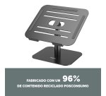 Soporte para portátil Alumia™ con peana Fellowes 96% reciclado