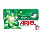 Detergente ropa Ariel 3en1 Pods Active - caja de 33