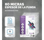 Paquete de 500 fundas de plastificar Imagelast™ Fellowes A4 brillo 80 micras