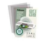 Paquete de 100 fundas de plastificar A4 brillo Fellowes 50% recicladas