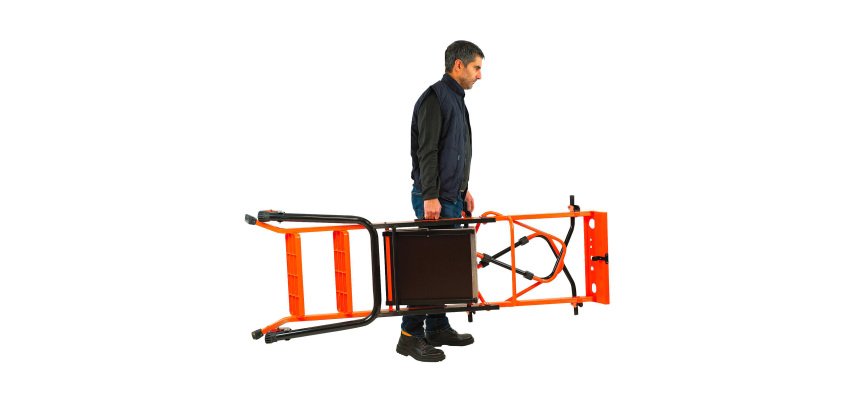 Escabeau sécurisé PIRL Gardia – Hauteur 90 cm