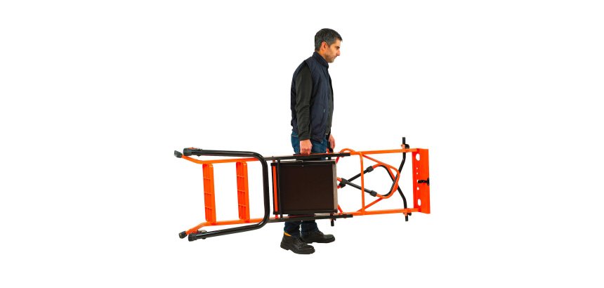 Escabeau sécurisé PIRL Gardia – Hauteur 90 cm