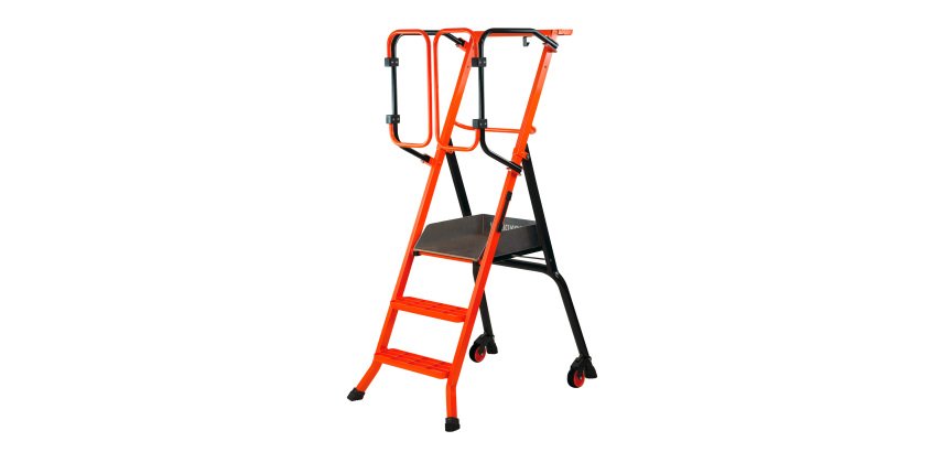 Escabeau sécurisé PIRL Gardia – Hauteur 70 cm
