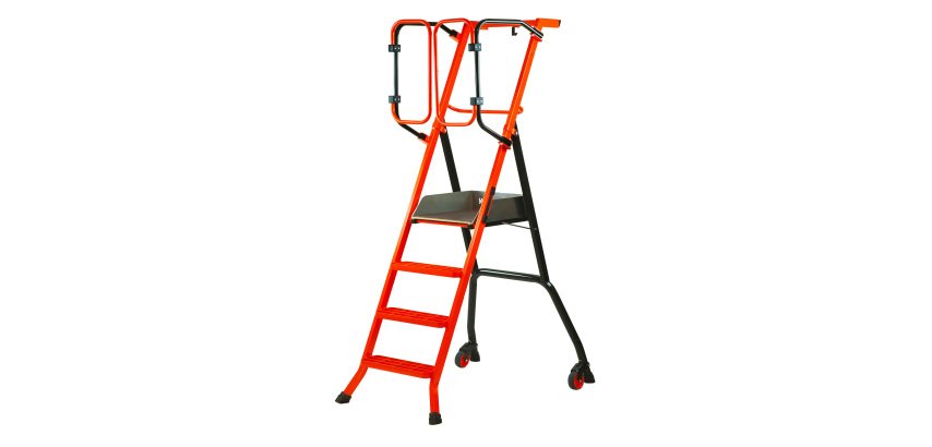Escabeau sécurisé PIRL Gardia – Hauteur 90 cm
