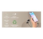 T'nB C-BUDS écouteurs filaire - ANC - USB-C - Noir