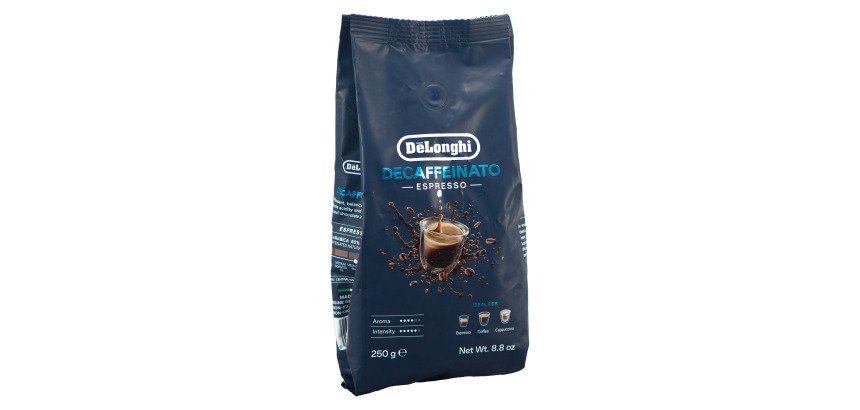 Café en grains De’Longhi Decaffeinato - paquet de 250 g