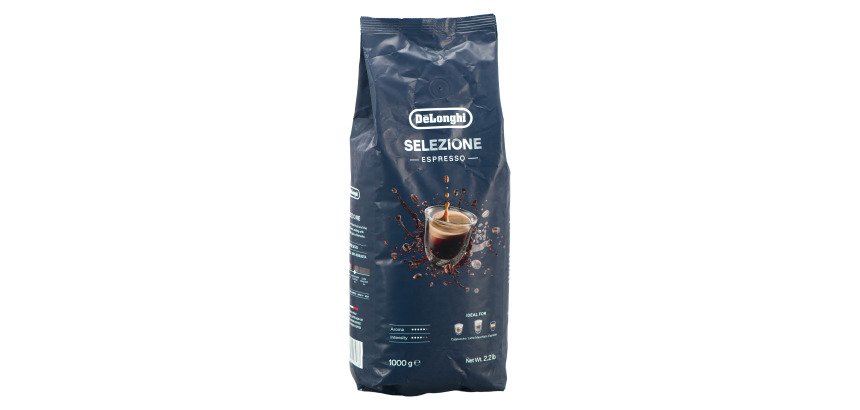 Pack 2 pâquets de 1 kg Café en grains De’Longhi Selezione Espresso + 1 paquet OFFERT