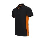 Polo bicolore manches courtes publicitaire Velilla - marquage broderie