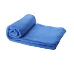 Plaid polaire publicitaire - marquage broderie