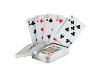 Jeu de 54 cartes publicitaire - marquage multicolore
