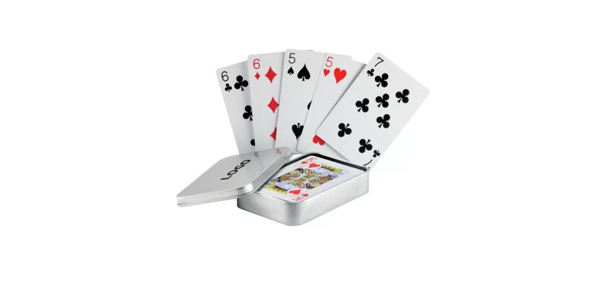 Jeu de 54 cartes publicitaire - marquage multicolore