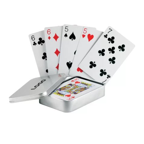 Jeu de 54 cartes publicitaire - marquage multicolore