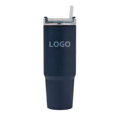 Thermal steel insulated promotional mug 900 ml - laser engraving branding